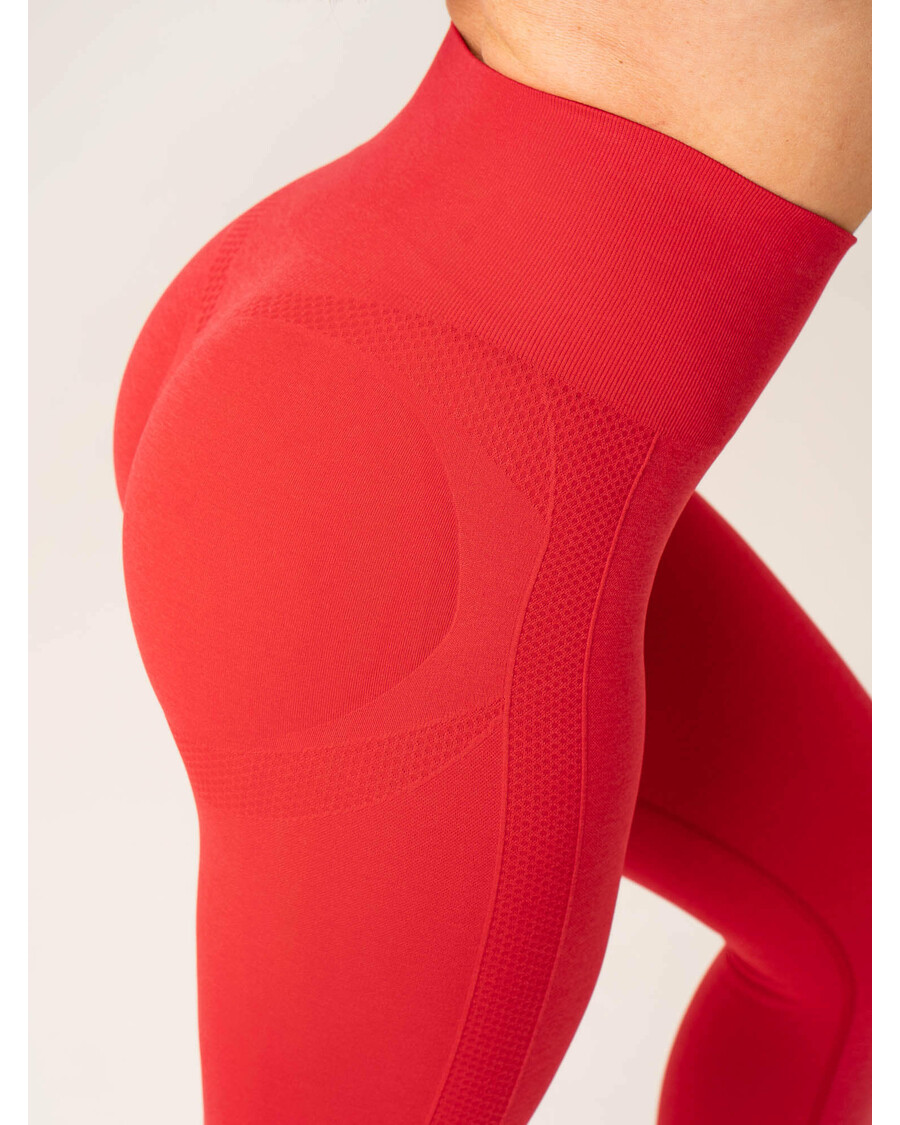 Ryderwear Evolve Seamless Leggings - Red Marl