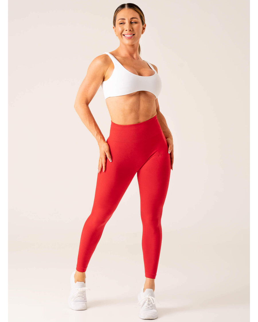 Ryderwear Evolve Seamless Leggings - Red Marl