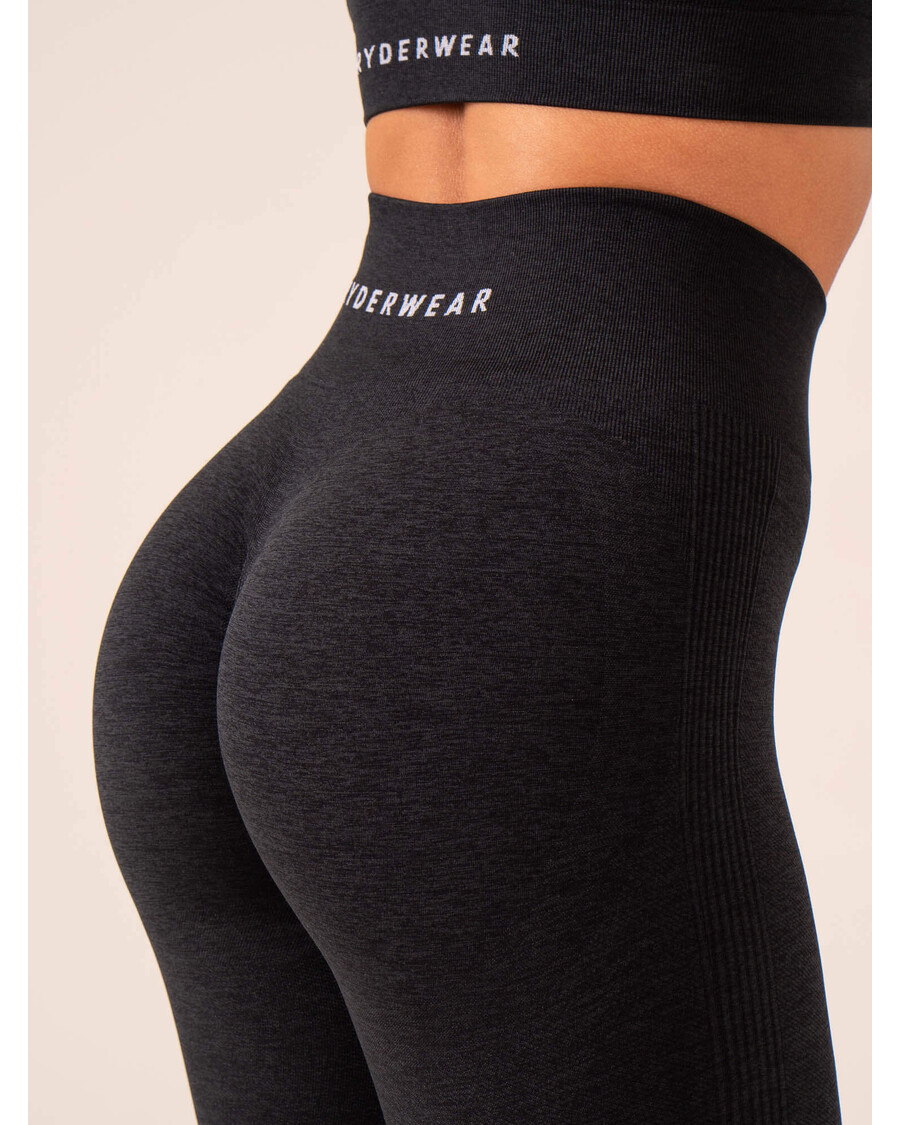 Ryderwear Aspire Seamless Leggings - Black Marl