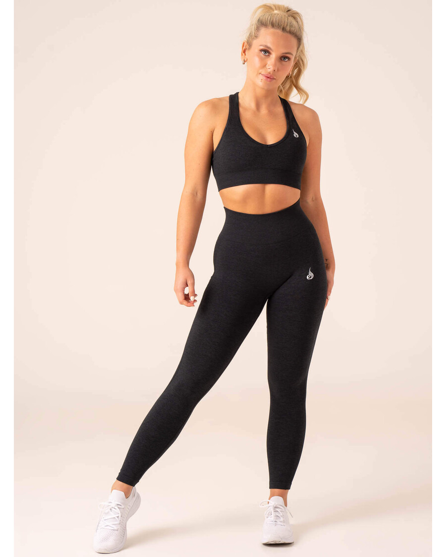 Ryderwear Aspire Seamless Leggings - Black Marl