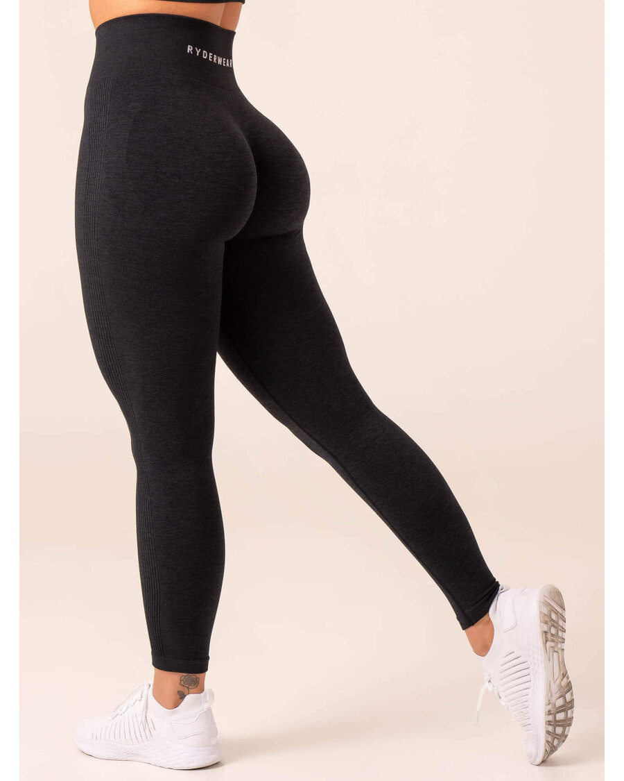 Ryderwear Aspire Seamless Leggings - Black Marl