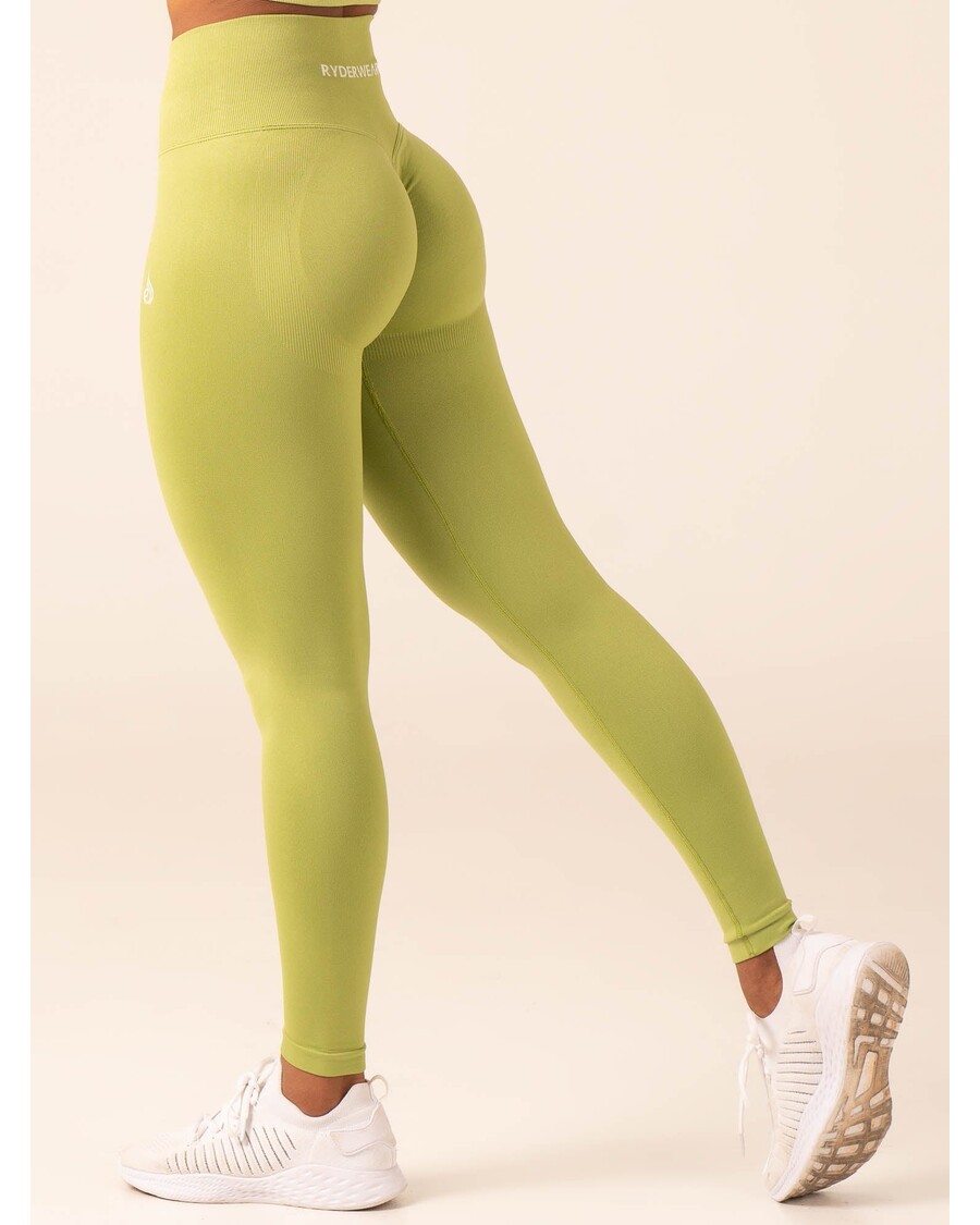 ساق بدون درز Ryderwear Lift Bbl Scrunch - زیتونی