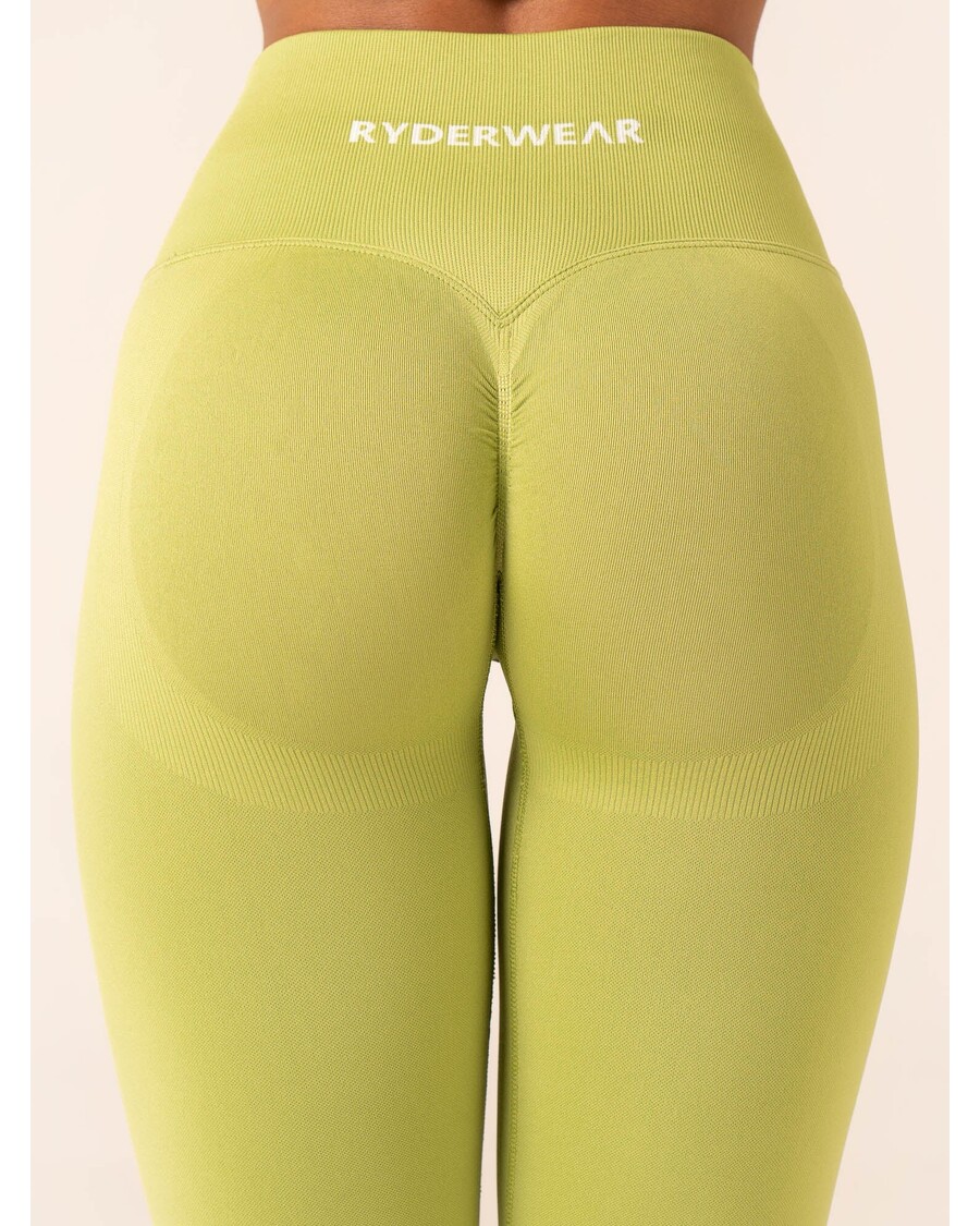 ساق بدون درز Ryderwear Lift Bbl Scrunch - زیتونی