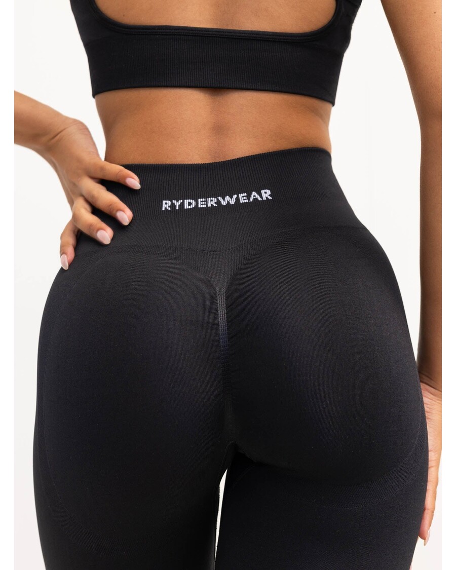 Ryderwear Lift 2.0 Bbl Bezešvé Legíny - černé