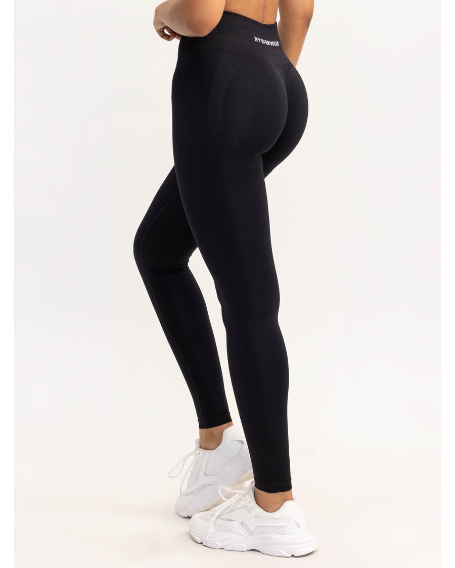 Ryderwear Lift 2.0 Bbl Bezešvé Legíny - černé