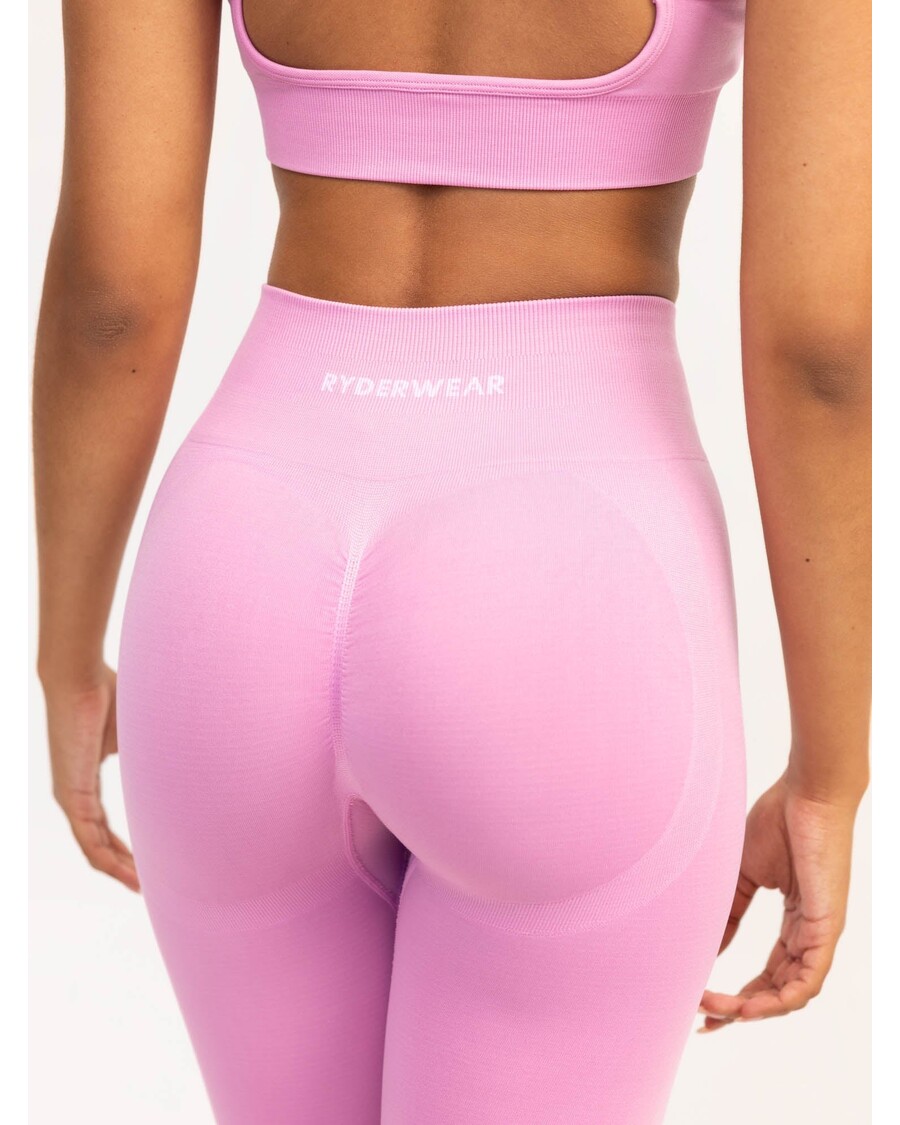 Bezszwowe Legginsy Ryderwear Lift 2.0 Bbl - Piżmowy Róż