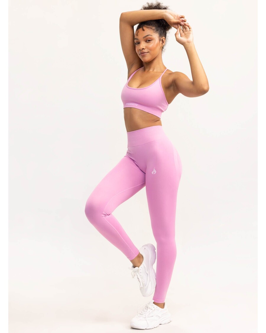 Bezszwowe Legginsy Ryderwear Lift 2.0 Bbl - Piżmowy Róż