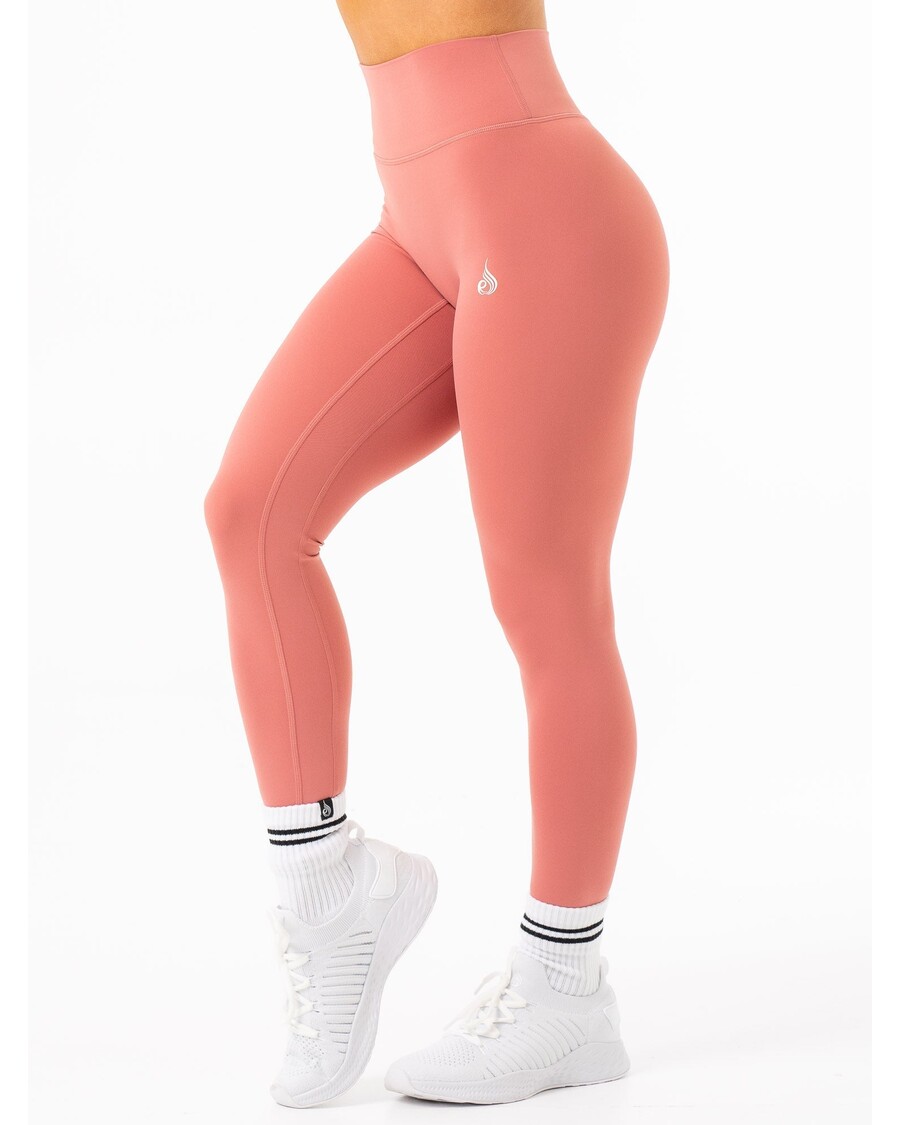 Ryderwear NKD High Waisted Leggings - Dusty Pink