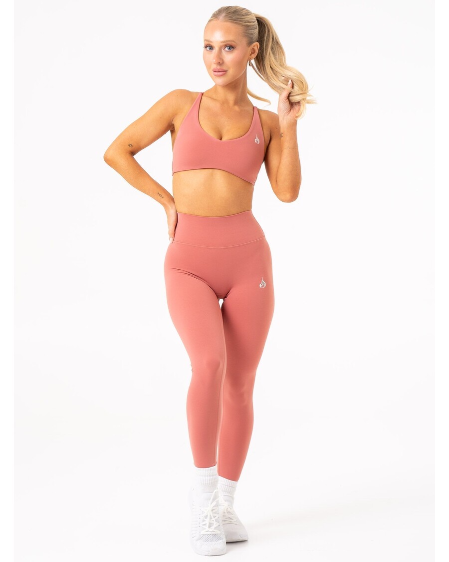 Ryderwear NKD High Waisted Leggings - Dusty Pink