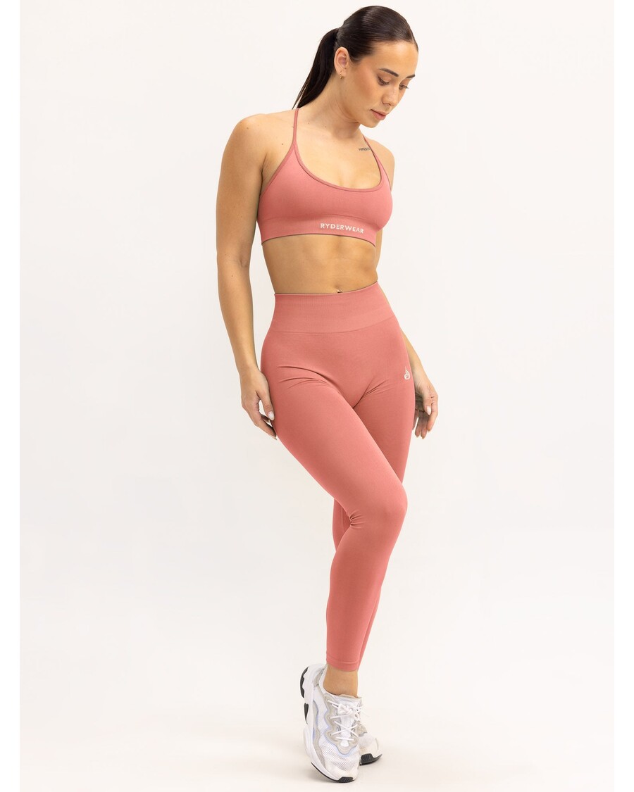 Ryderwear Lift 2.0 BBL Seamless Leggings - Dusty Pink