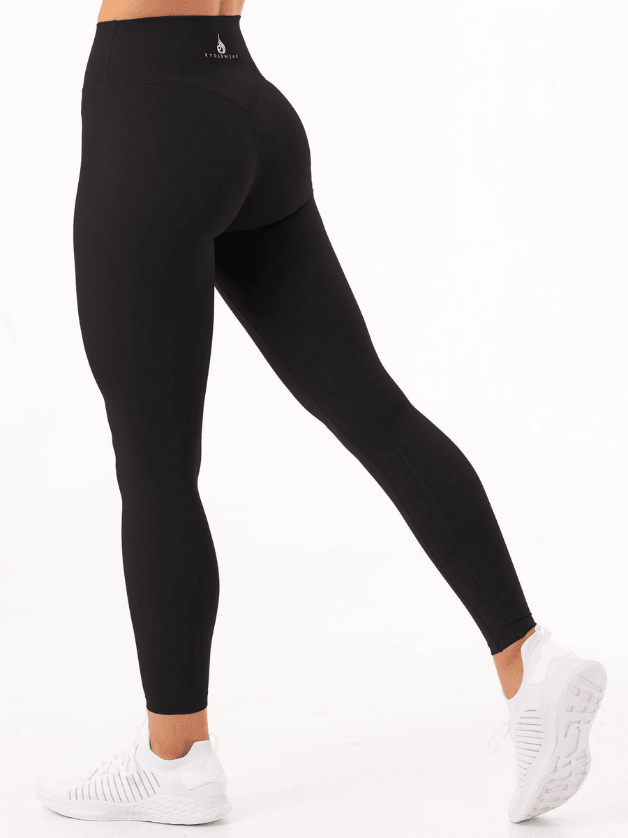 Ryderwear Nkd Leggings De Cintura Alta - Preto