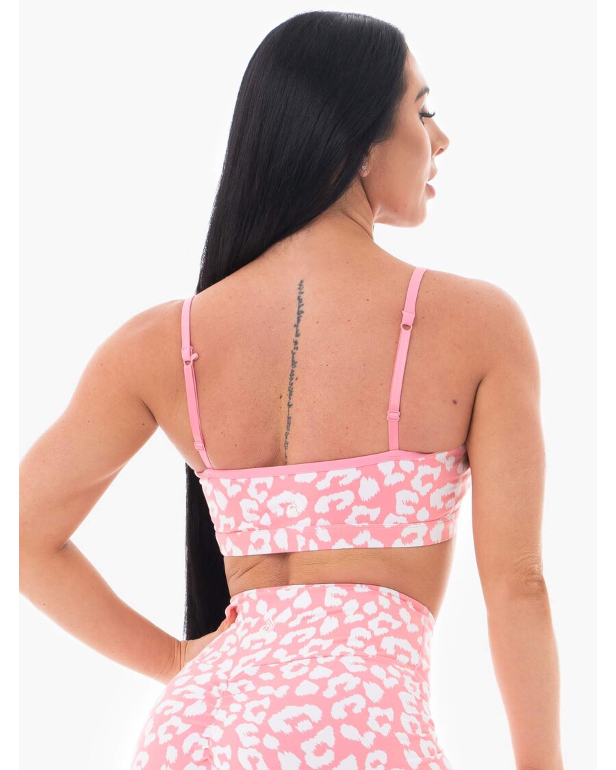 Sutiã Esportivo Ryderwear Animal - Leopardo Rosa