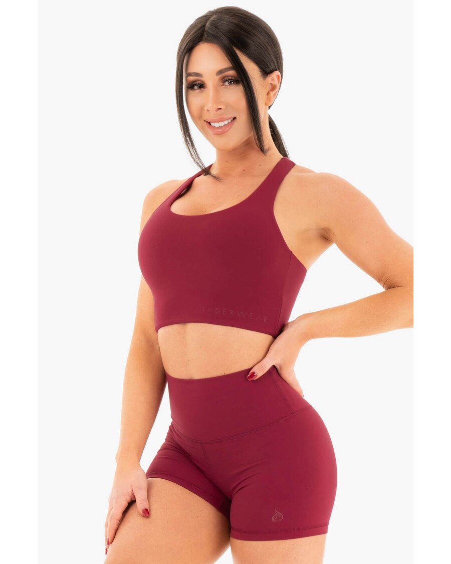 חזיית ספורט Ryderwear Nkd - אדום ברי