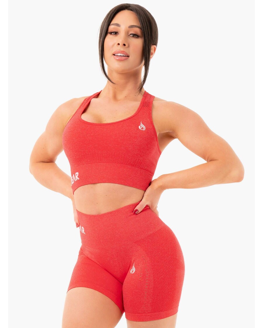 Bra Olahraga Staples Mulus Ryderwear - Napal Merah