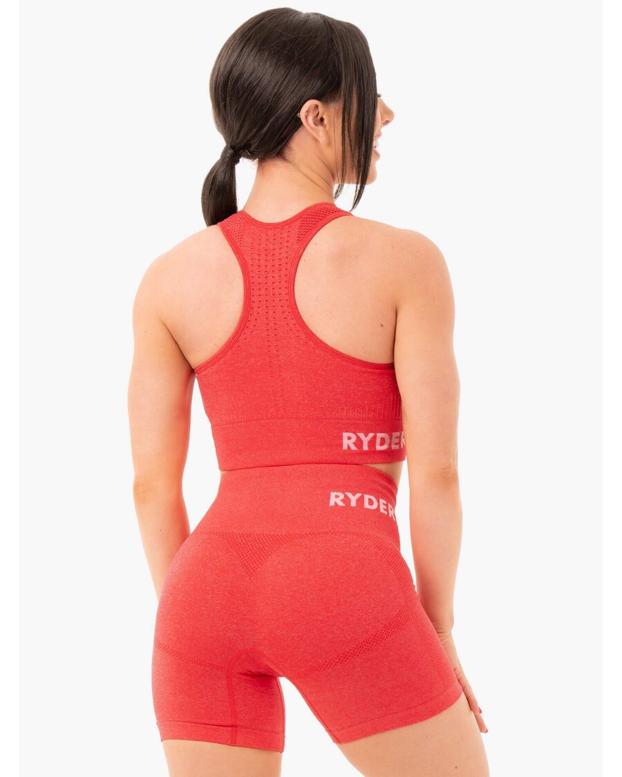 Bra Olahraga Staples Mulus Ryderwear - Napal Merah