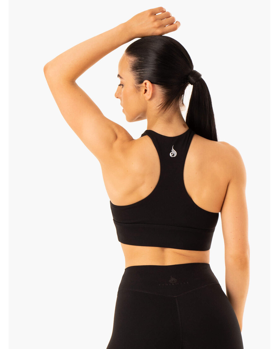 Ryderwear Replay Cut Out Sports Bra - Black