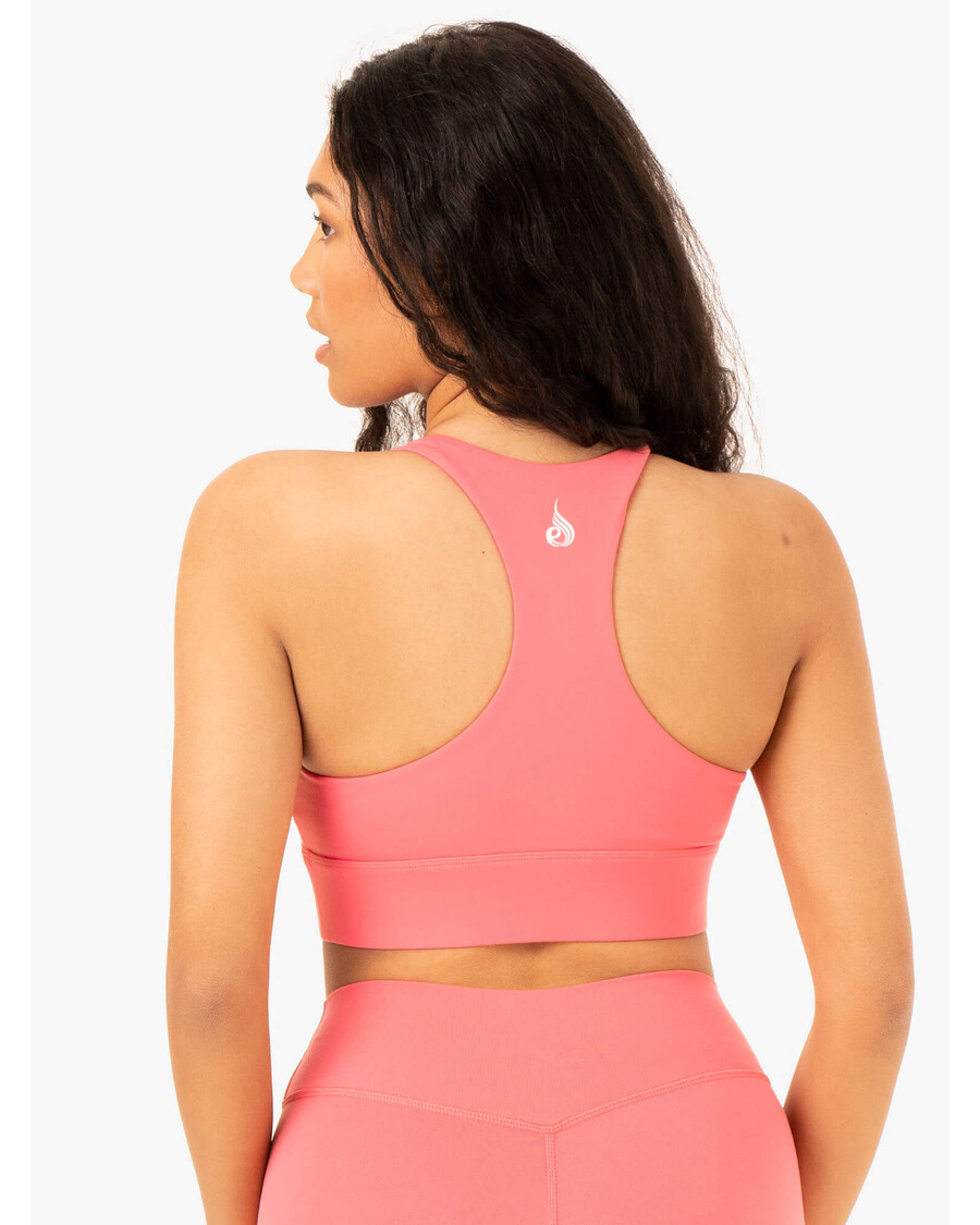 Ryderwear Replay Cut Out Sports Bra - Coral
