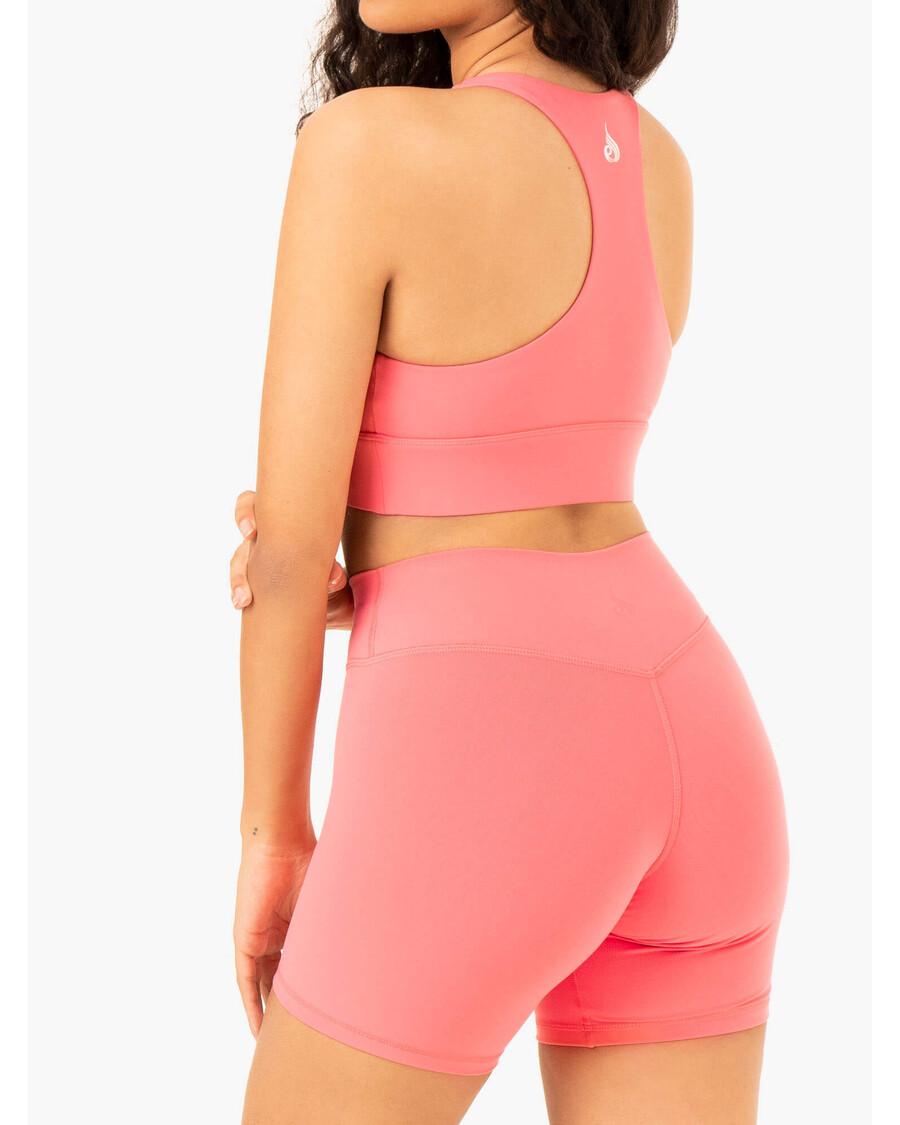 Ryderwear Replay Cut Out Sports Bra - Coral