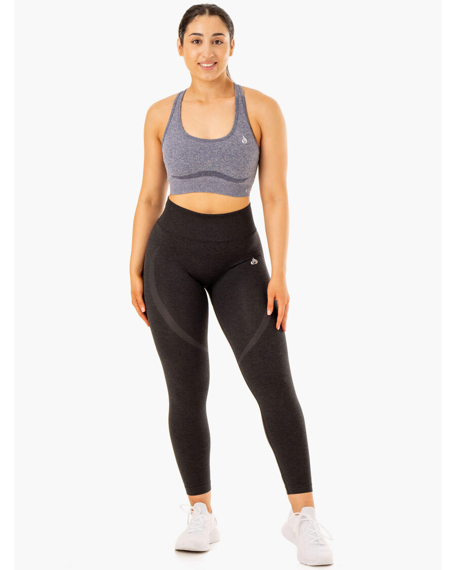 Ryderwear Sculpt απρόσκοπτη Racer πίσω αθλητικό σουτιέν - Navy Marl