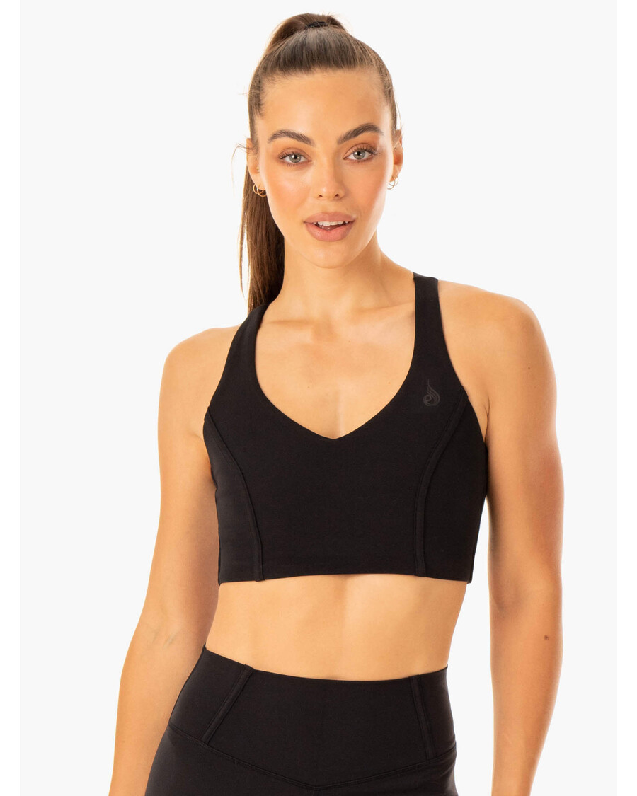 حمالة صدر رياضية من رايدروير - أسود