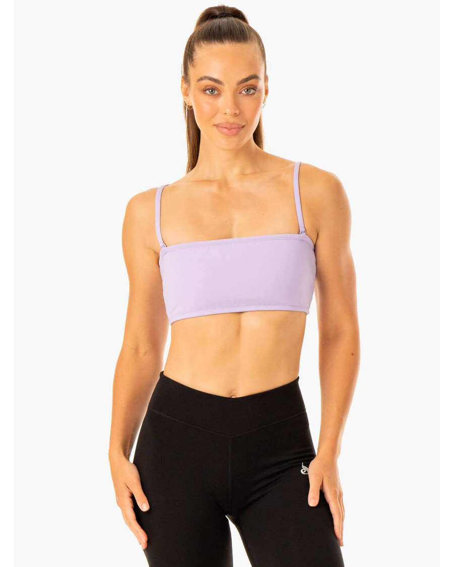 Ryderwear Convertible Bandeau Sports Bra - Lavender
