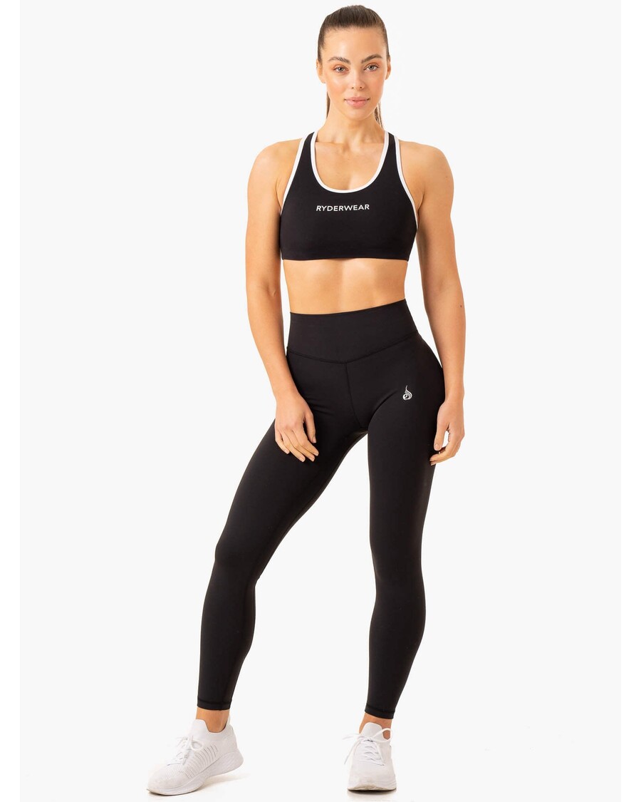 спортен сутиен Ryderwear Frequence High Impact - черен