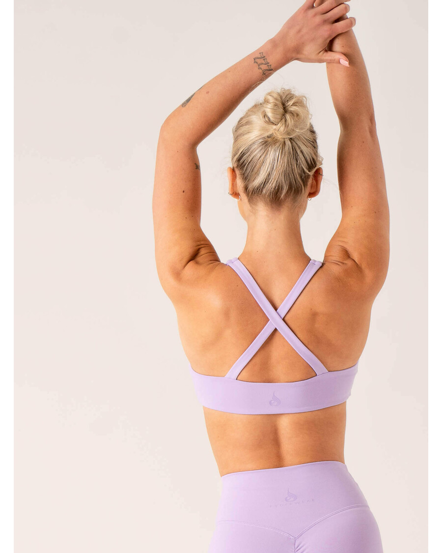 Ryderwear Momentum Twist športová Podprsenka - Levanduľová