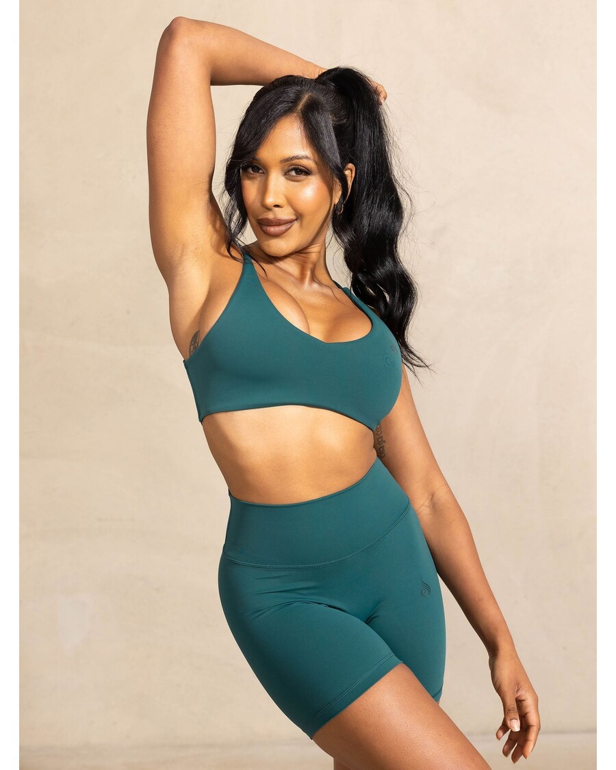 Ryderwear NKD Embody Sports Crop - Teal