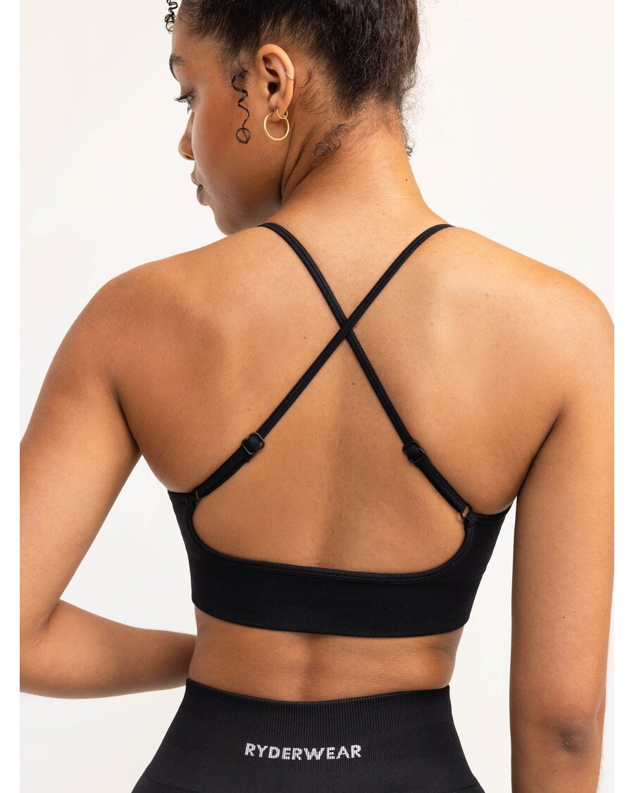 Reggiseno Sportivo Senza Cuciture Ryderwear Lift 2.0 - Nero