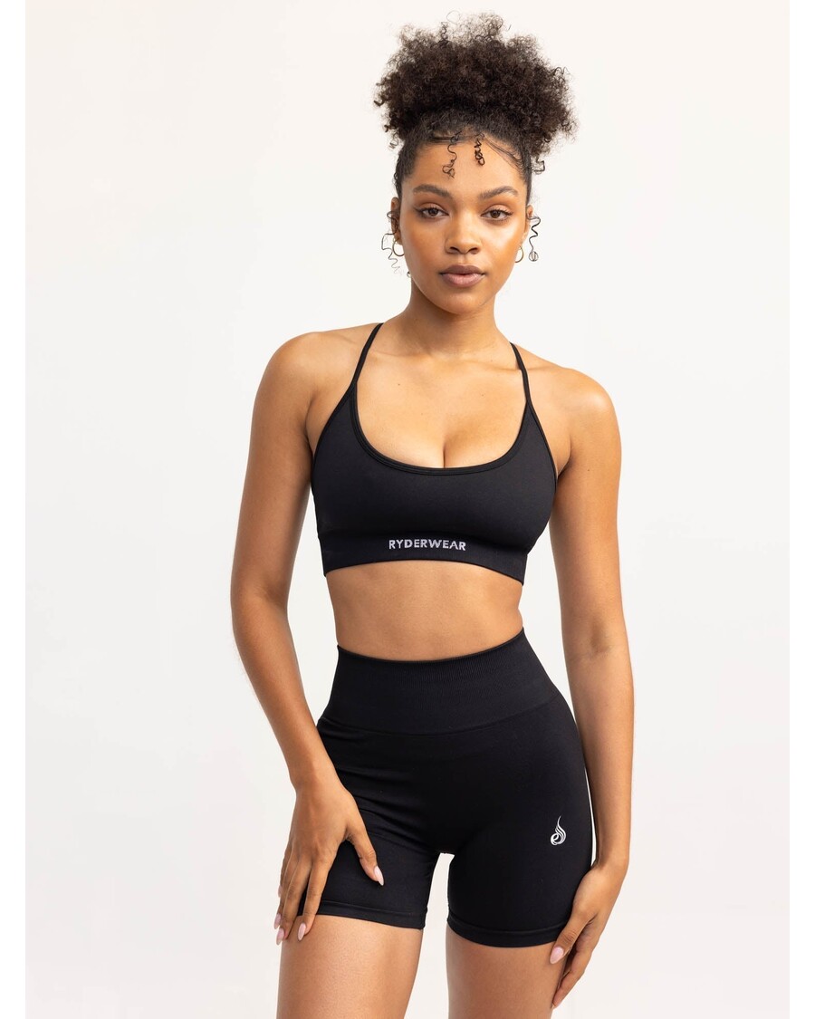 Reggiseno Sportivo Senza Cuciture Ryderwear Lift 2.0 - Nero