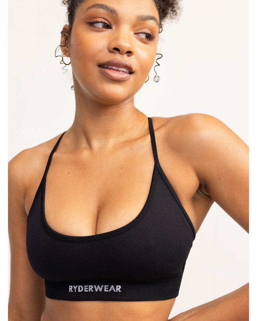 Reggiseno Sportivo Senza Cuciture Ryderwear Lift 2.0 - Nero