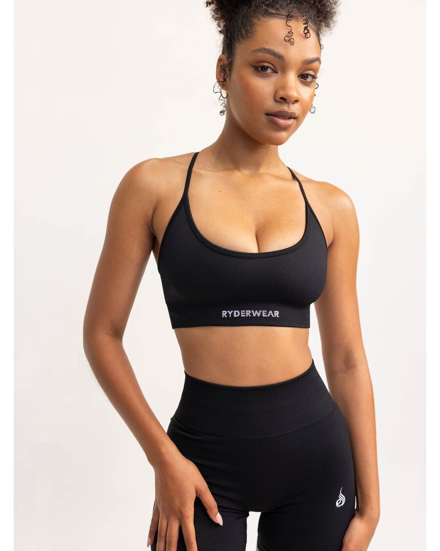 Reggiseno Sportivo Senza Cuciture Ryderwear Lift 2.0 - Nero
