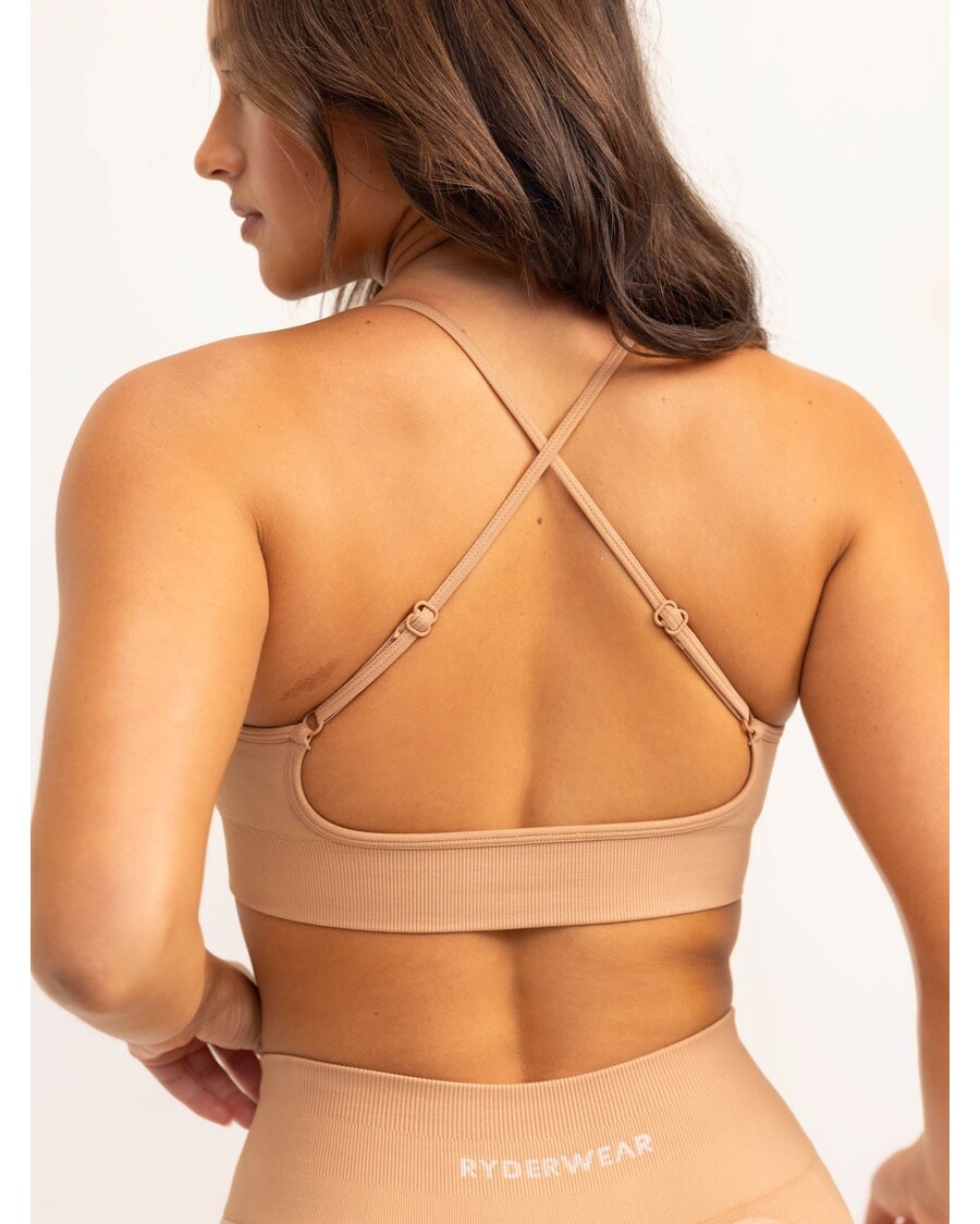 Ryderwear Lift 2.0 Bešavni Sportski Grudnjak - Tan