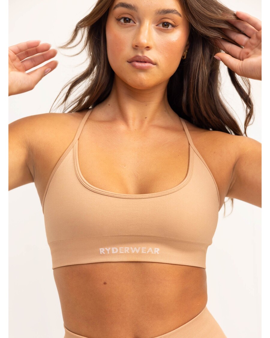 Ryderwear Lift 2.0 Bešavni Sportski Grudnjak - Tan