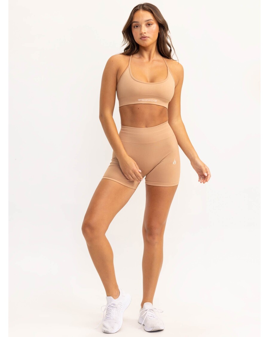 Ryderwear Lift 2.0 Bešavni Sportski Grudnjak - Tan