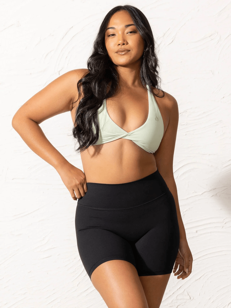 Ryderwear NKD Twist Sports Bra - Cucumber