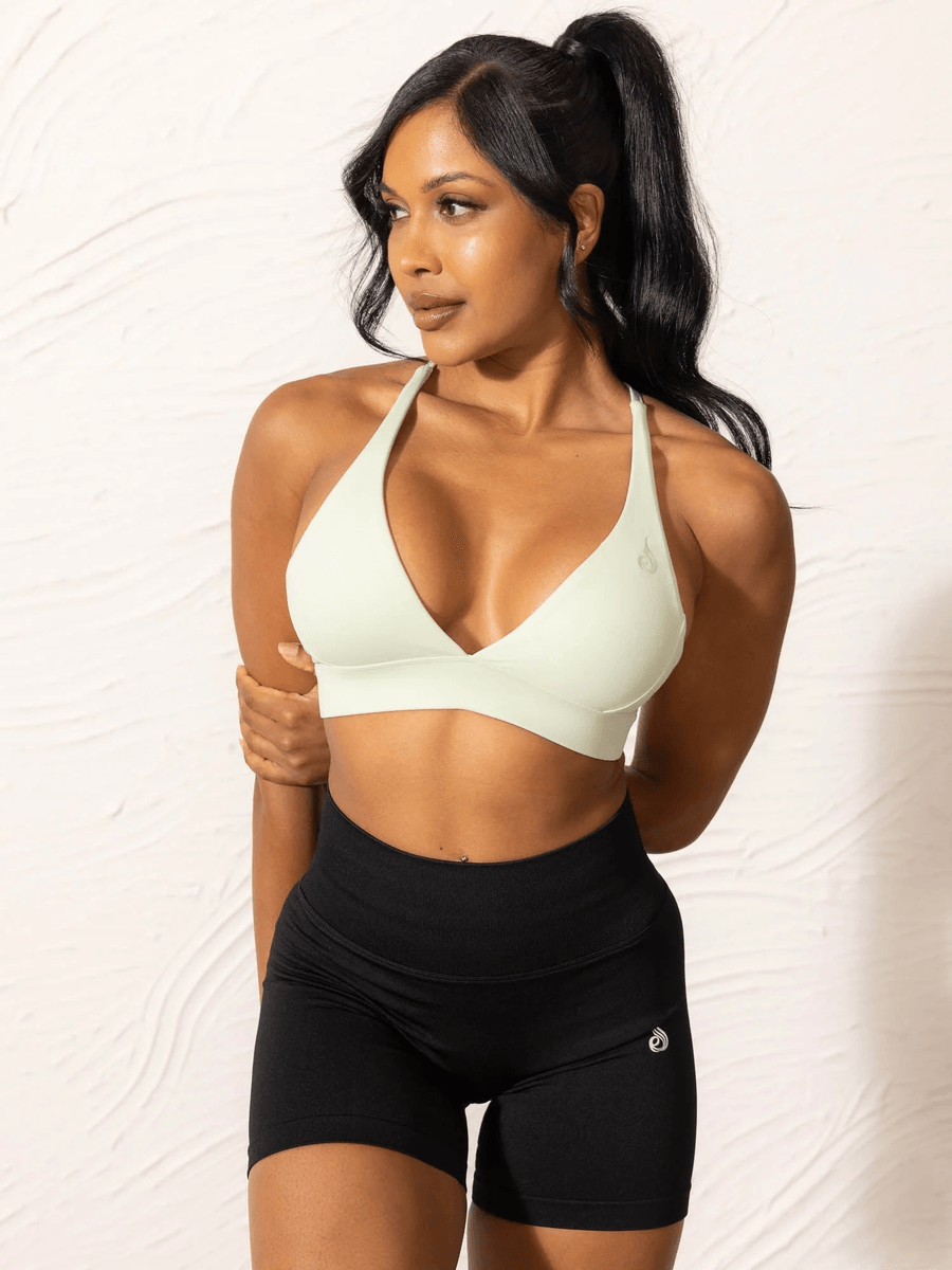 Ryderwear NKD Low Neck Sports Bra - Cucumber