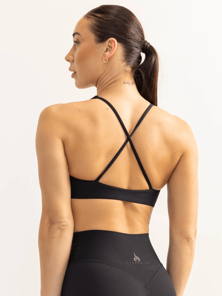 Ryderwear Activate Scoop Neck Sports Bra - Black