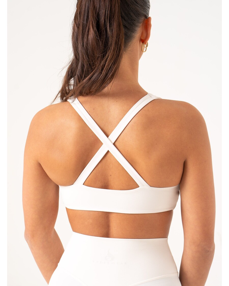 αθλητικό σουτιέν Ryderwear Nkd Knot - εκρού