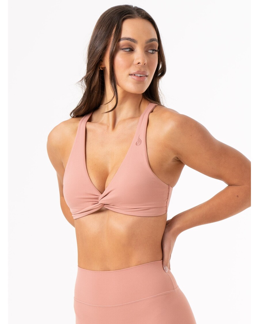 Ryderwear Nkd ノット スポーツブラ - ダスティ ピンク