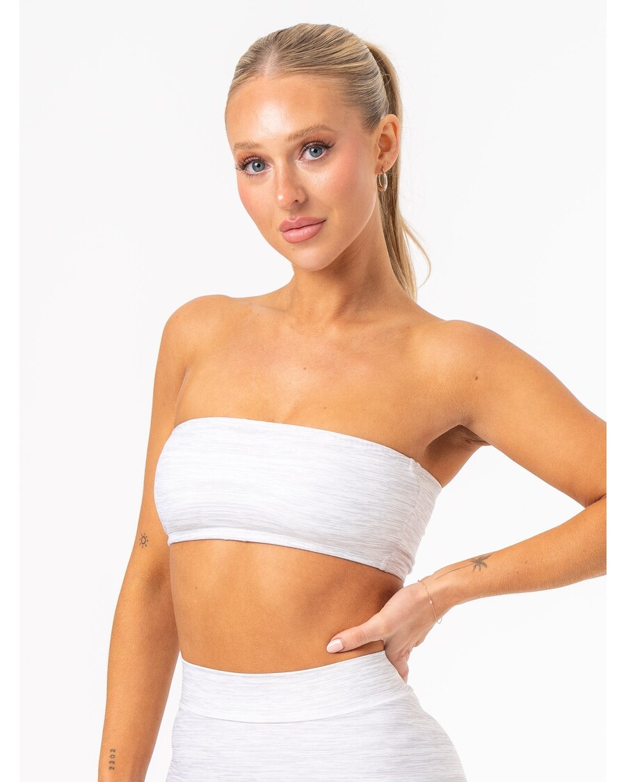 Ryderwear NKD Bandeau - Grey Marl