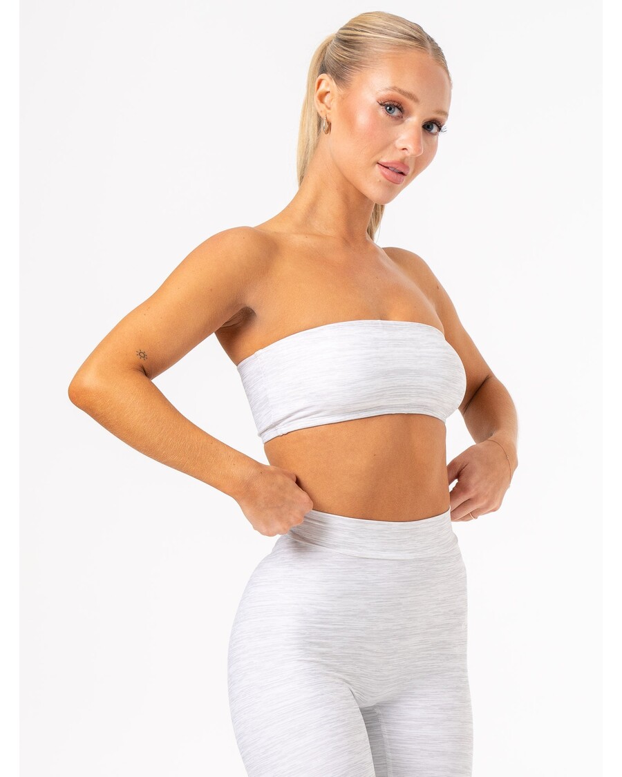 Ryderwear NKD Bandeau - Grey Marl