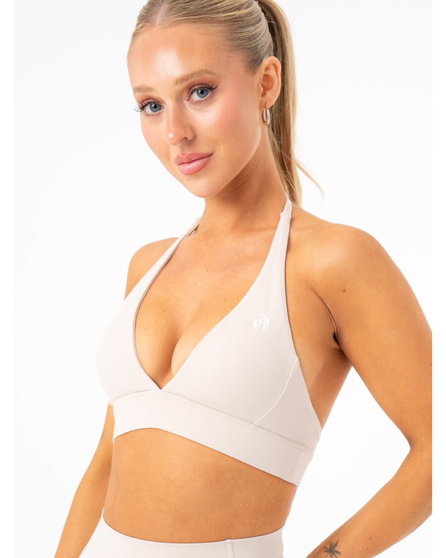 Спортен сутиен с халтер Ryderwear Nkd - пясък