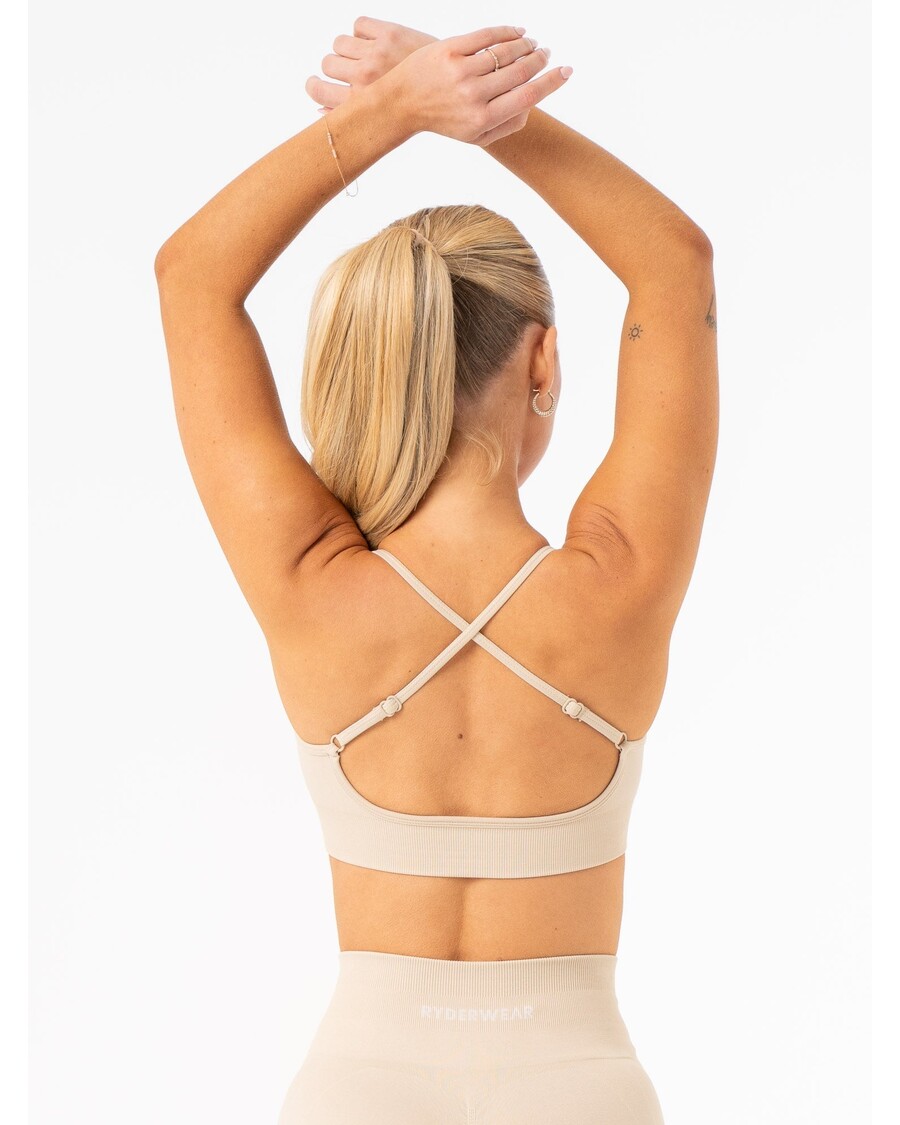 Reggiseno Sportivo Senza Cuciture Ryderwear Lift 2.0 - Sabbia
