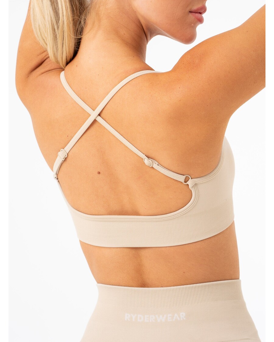 Reggiseno Sportivo Senza Cuciture Ryderwear Lift 2.0 - Sabbia