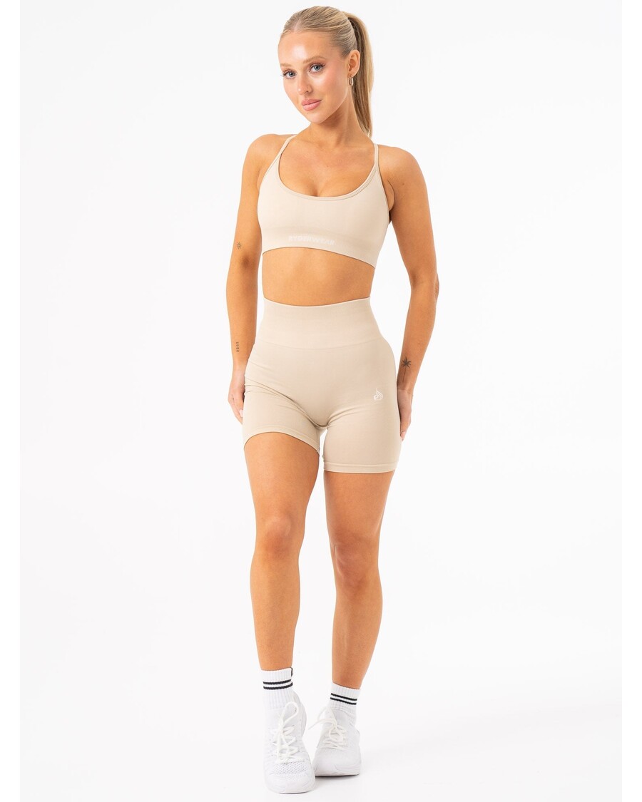 Reggiseno Sportivo Senza Cuciture Ryderwear Lift 2.0 - Sabbia