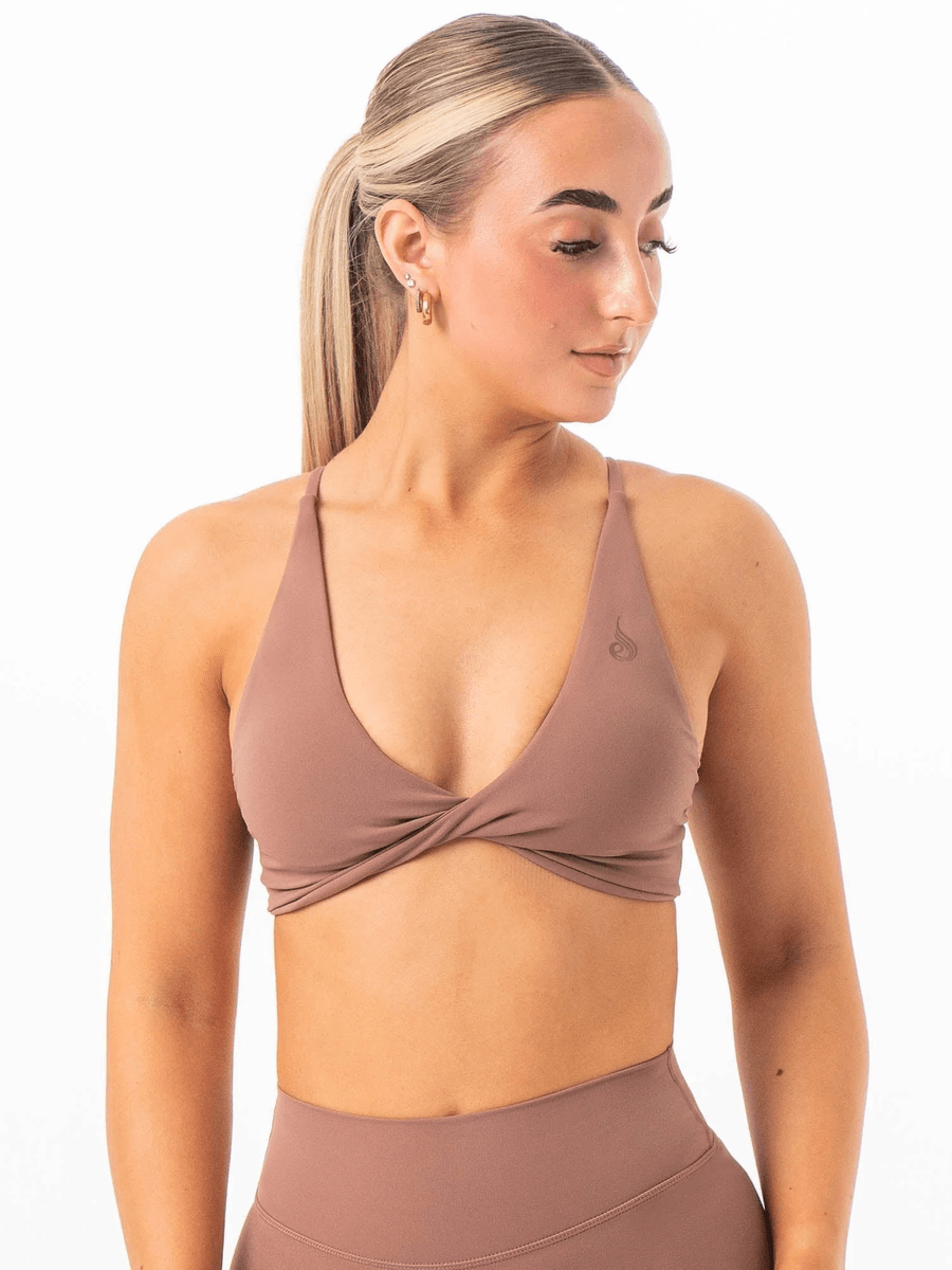 Ryderwear Nkd Twist Sportbh - Mocha