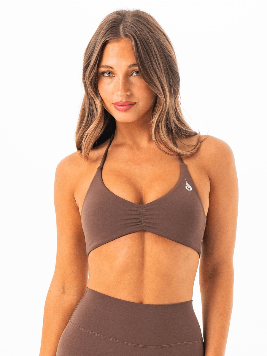 Ryderwear Nkd Sweetheart Halter Bra - Chocolat