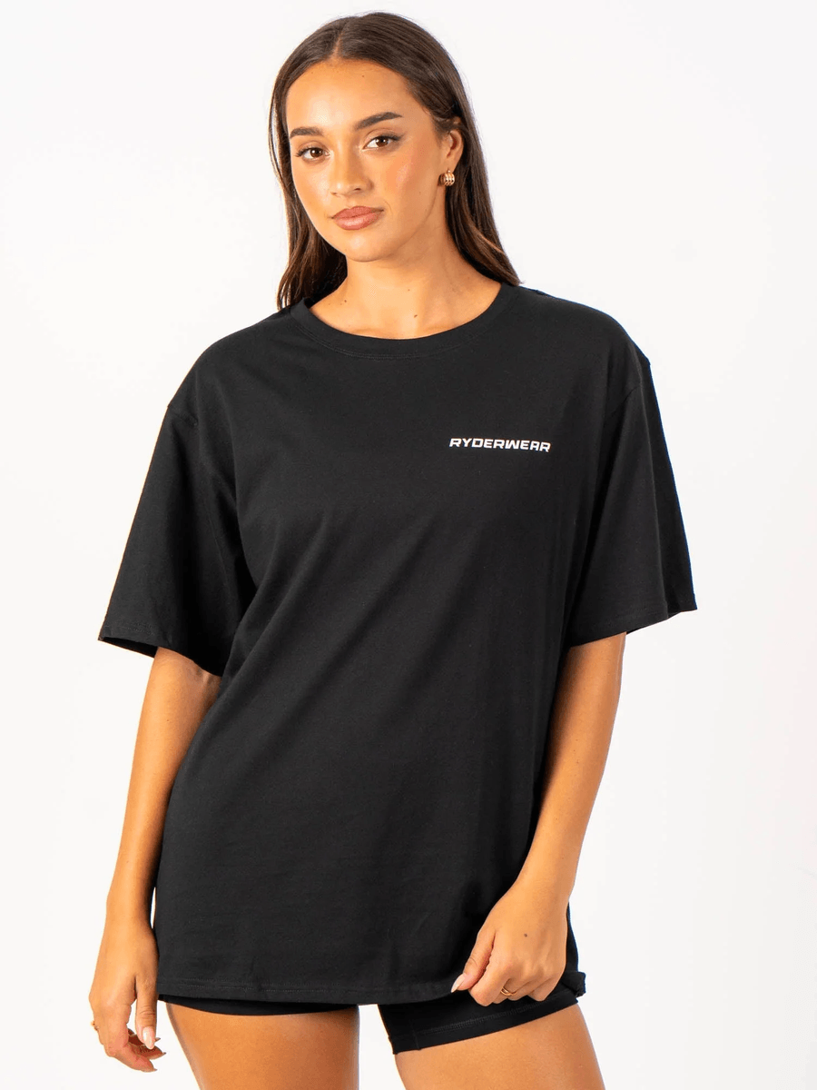 Ryderwear Energy Oversized T-Shirt - Black
