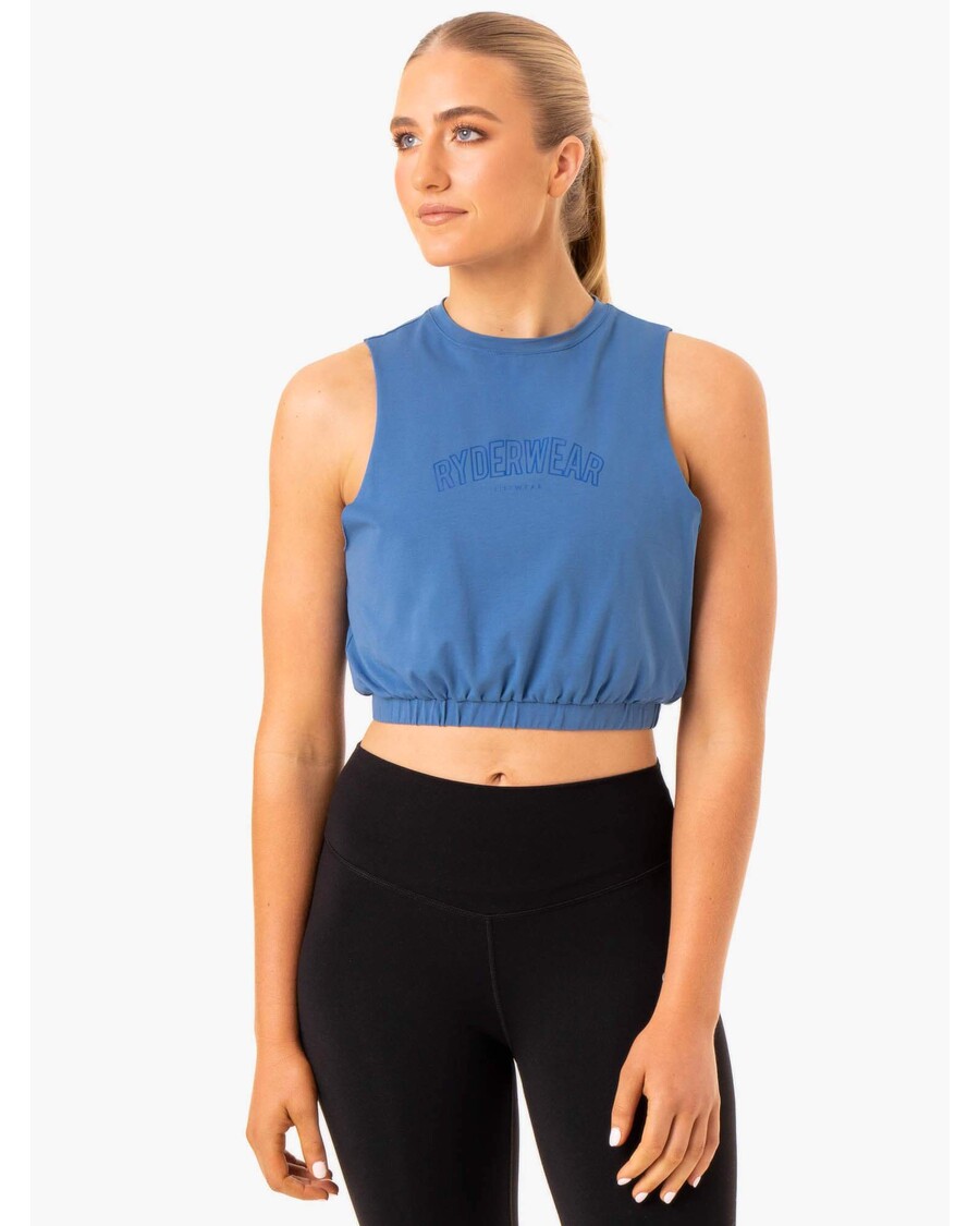 Ryderwear Boxer Muscle Tank - Blue